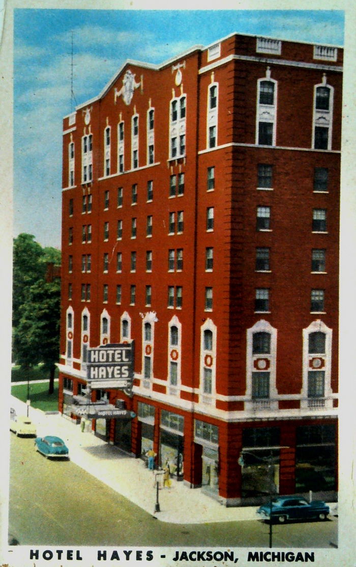 Hotel Hayes - Vintage Postcard (newer photo)